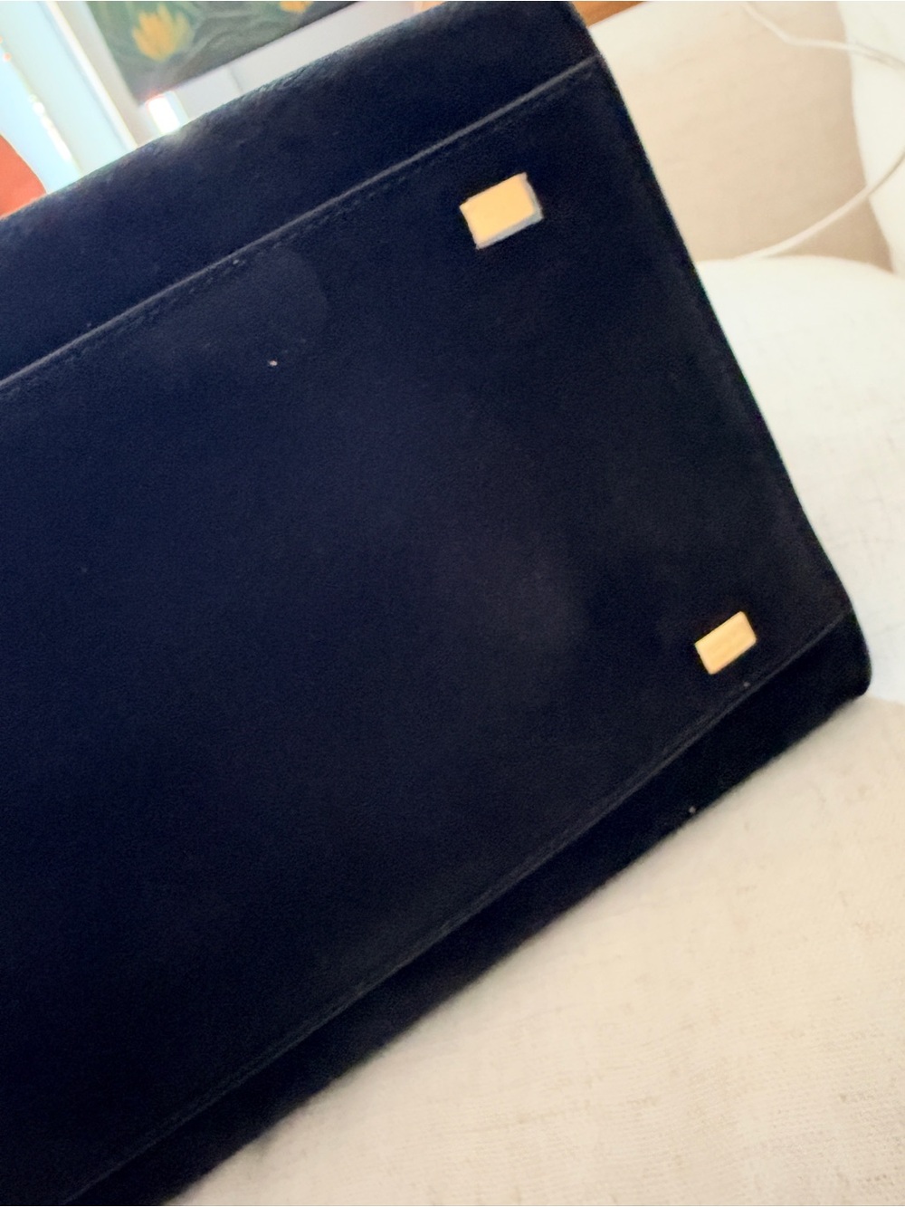The row Margaux 10 suede black - Picture 7 of 11